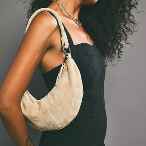 Free People Moon Suede Sling Cross-body bag